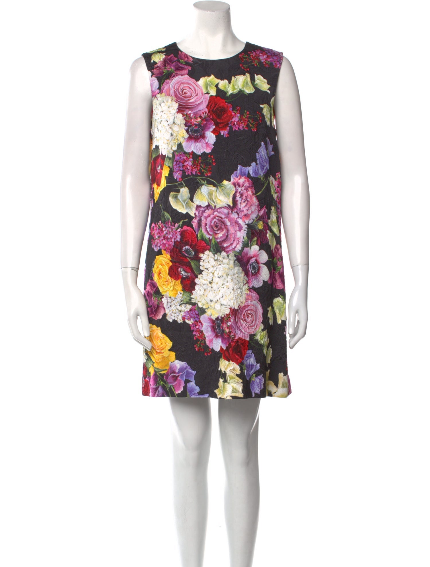 Dolce & Gabbana Floral Print Mini Dress